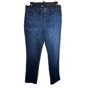Ladies Chaps Brand Regular Wash Blue Jeans-Size 10